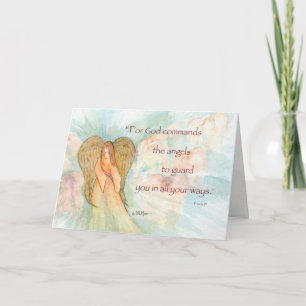 Tarjeta Angel, Psalm 91 Thinking of You, Support