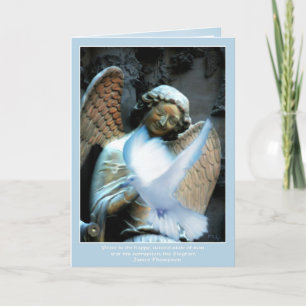 Tarjeta Ángel sonriente de Reims