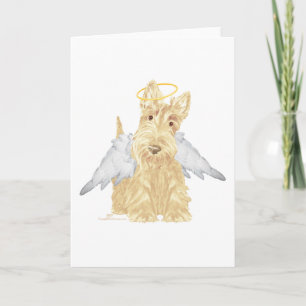 Tarjeta Ángel Wheaten Scottie