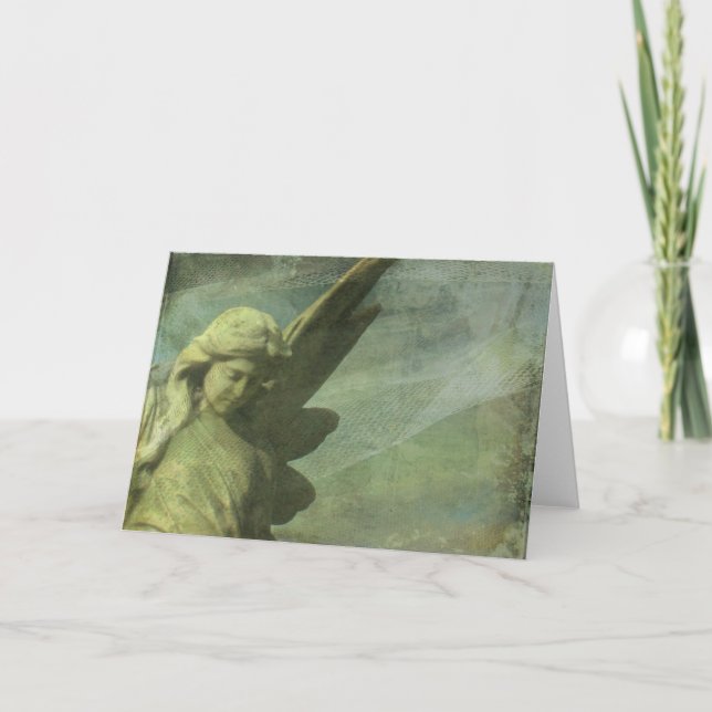 Tarjeta Ángel y texturas (Anverso)