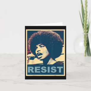 Tarjeta Angela - Resist - Davis 2