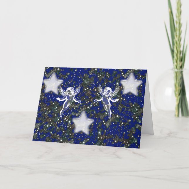 Tarjeta Ángeles voladores (Anverso)