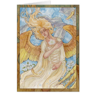 Tarjeta angelical de Vision