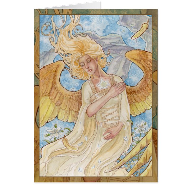 Tarjeta angelical de Vision (Frente)