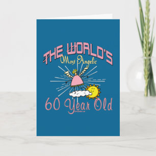 Tarjeta Angélico 60.º cumpleaños