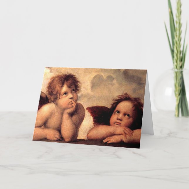Tarjeta Angels Cherubs (Anverso)