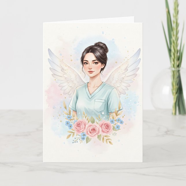 Tarjeta Angels in Scrubs   (Anverso)