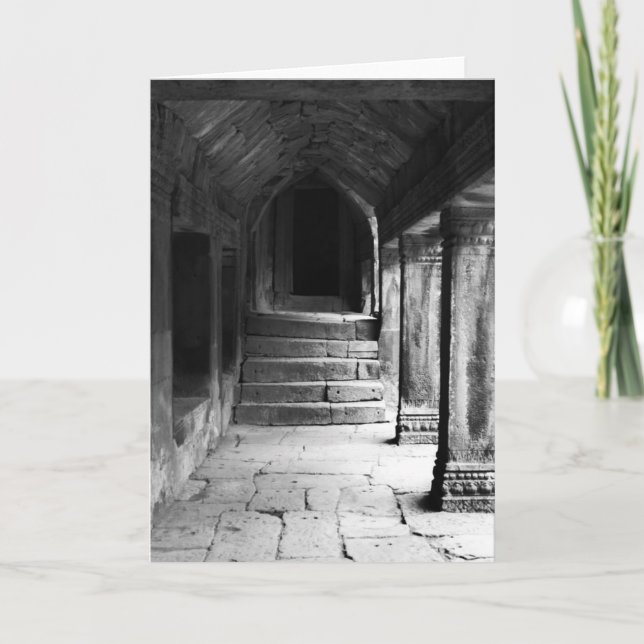 Tarjeta Angkor Wat, Camboya (Anverso)