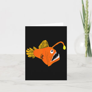 Tarjeta Anglicano Criaturas del Mar Profundo Anglicano Fis