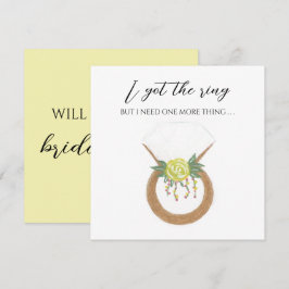 Tarjeta Anillo boda