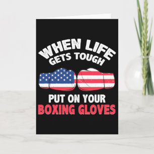 Tarjeta Anillo de Boxeo de Fitness - Me encanta el kickbox