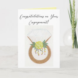 Tarjeta Anillo de compromiso