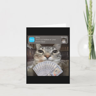 Tarjeta Anillo Hay Movimiento En Tu Puerta Delantera Meme 