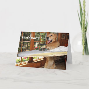 Tarjeta Animación de Golden Ironing Out