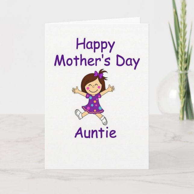 Tarjeta animada de deseo del Día de la Madre (Anverso)