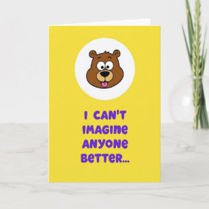 Tarjeta Animada del Día de la Madre con Oso
