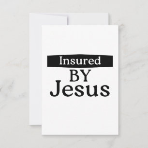 Tarjeta Animado Por La Fe Cristiana Asegurado Por Jesús