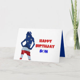 Tarjeta animador estadounidense