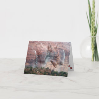 Tarjeta Animal Notecard de la cita de San Francisco