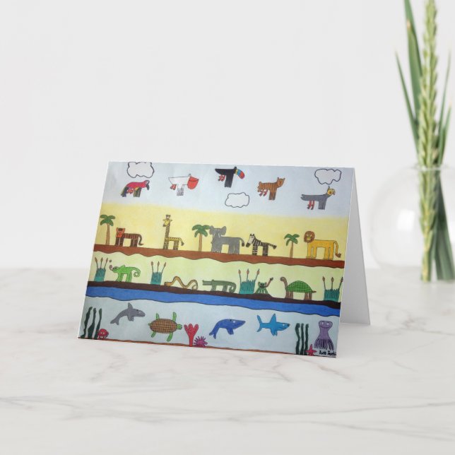 Tarjeta Animales (Anverso)