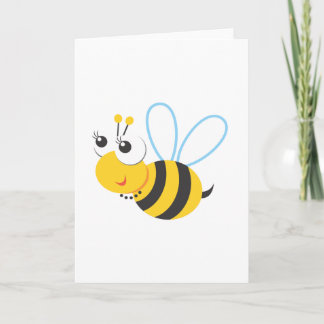 Tarjeta Animales - abeja