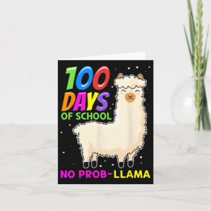 Tarjeta Animales De Granja - 100 Días De Escuela Sin Prob-