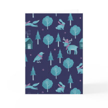 Animales festivos de invierno