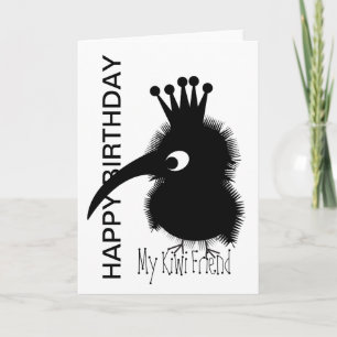 Tarjeta Animales lindos: Kiwi