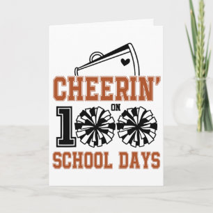 Tarjeta Animando 100 Días De Escuela Niños De Fútbol Profe