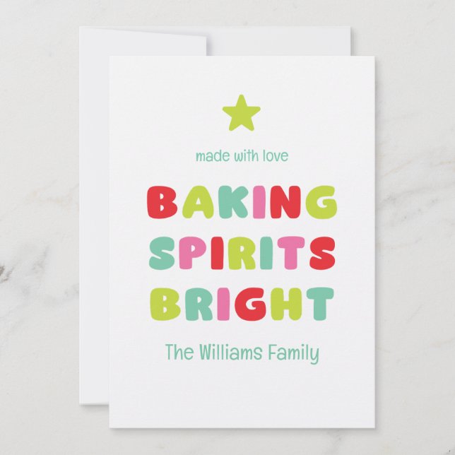 Tarjeta Animando Espíritus Brillantes (Anverso)