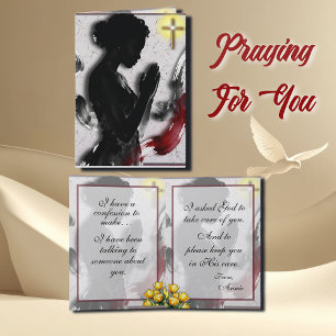 Tarjeta Animándote con Oración