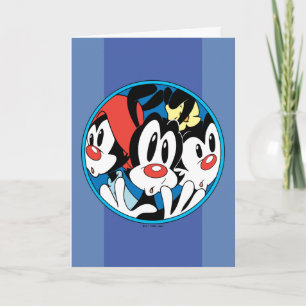 Tarjeta Animaniacs   Gráfico circular de hermanos Warner