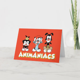 Tarjeta Animaniacs   Gráfico de Warner Siblings "No Evil"