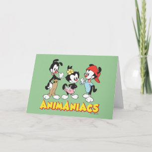 Tarjeta Animaniacs   Yakko, Dot y Wakko Standing