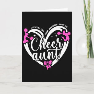 Tarjeta Animar Tía Corazón Animar Tía De Una Porrista