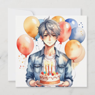 Tarjeta Anime Boy