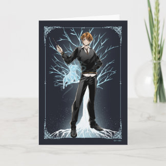 Tarjeta Animé el Patronus perro Terrier de Jack Russell de