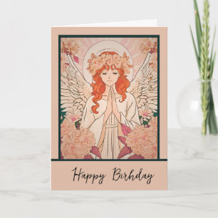 Tarjeta anime girl happy birthday