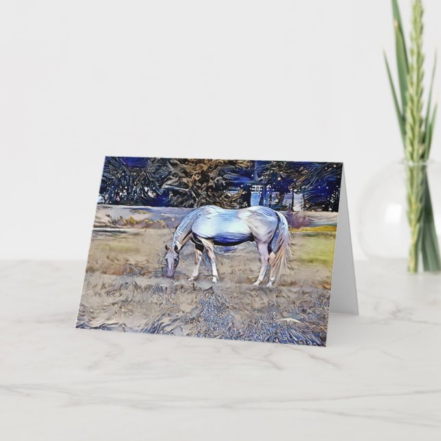 Tarjeta Anime Horse Art Card (Anverso)