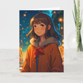 Tarjeta Anime Pun, Navidades que no están haciendo nada