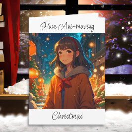 Tarjeta Anime Pun, Navidades que no están haciendo nada