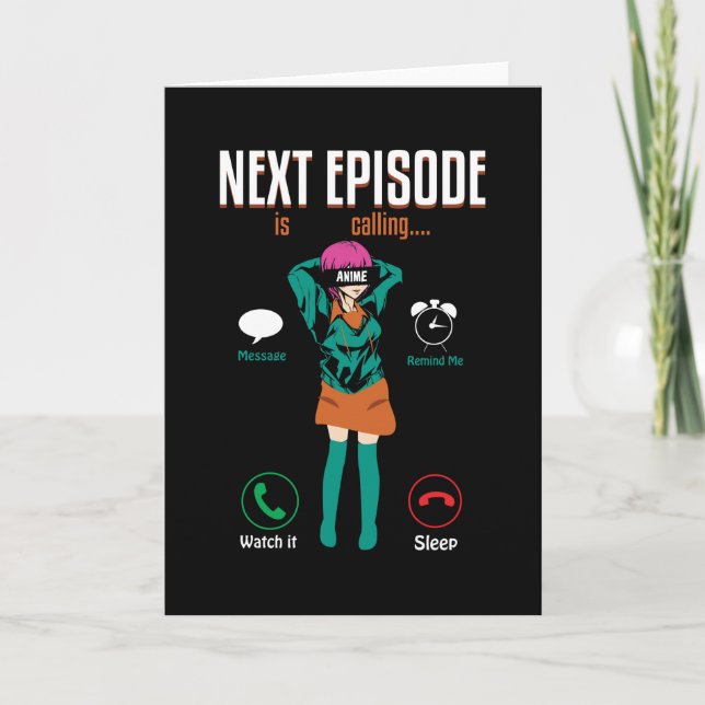 Tarjeta Anime Siguiente Episodio (Anverso)