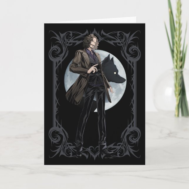 Tarjeta Anime Sirius Black Animagus (Anverso)