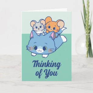 Tarjeta Anime Tom, Jerry y Tuffy