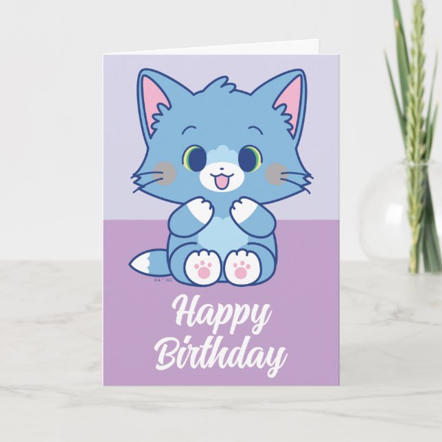 Tarjeta Anime Tom y Jerry - Tom (Anverso)