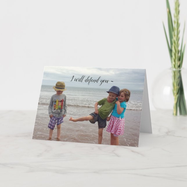 TARJETA ANIVERSARIA DEFENSA (Anverso)