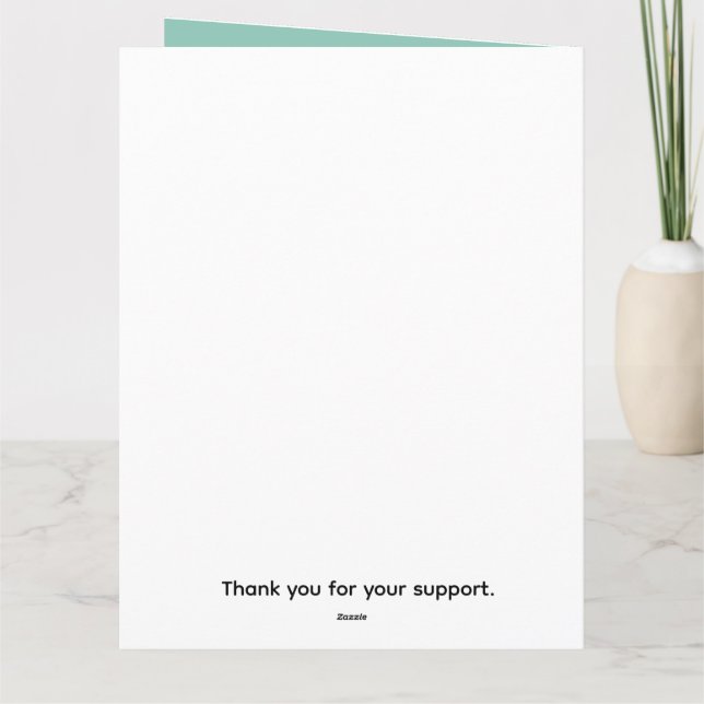 Tarjeta Aniversario (Reverso)