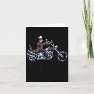 Tarjeta Aniversario 250 Años Motocicleta 16º Presidente