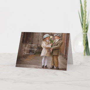 Tarjeta Aniversario boda