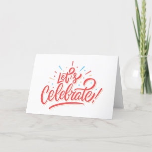 TARJETA ANIVERSARIO = "CELEBRARNOS" CON AMOR